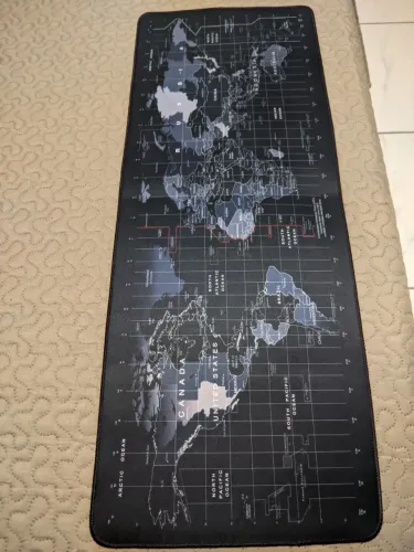 Mousepad mapa mundi 