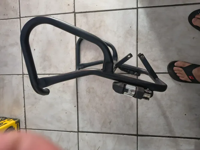 Protetor dianteiro de motor para motocicletas e carenagem Cg Titan 160 ate 2026