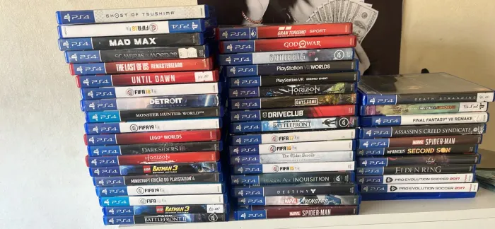 Jogos de ps4 a partir de 45$