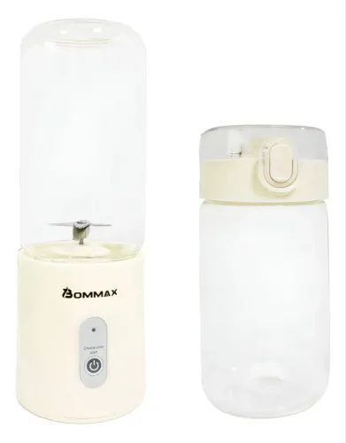 Mini Liquidificador Misturador Portátil Copo Vidro