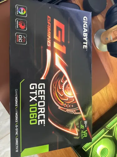 Placa de Vídeo Gigabyte GTX 1060 G1 Gaming 6GB GDDR5 - COM DEFEITO