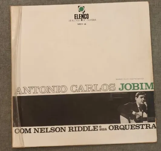Disco Vinil Lp Antonio Carlos Jobim - Com Nelson Riddle E Sua Orquestra 1965 Original