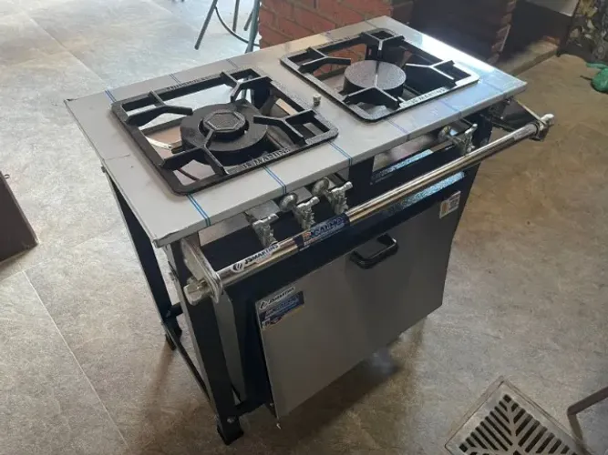 FOGÃO 2 BOCAS JSMARTINS COM FORNO