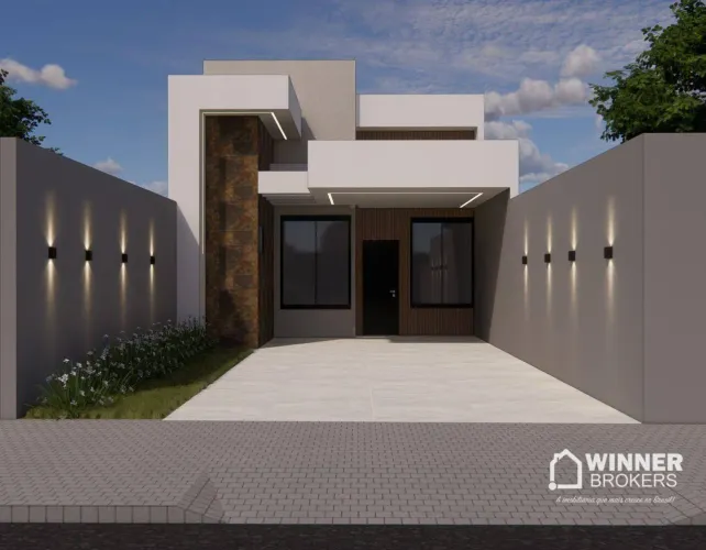 Casa com 3 dormitórios à venda, 93 m² por R$ 480.000,00 - Jardim Paulista - Maringá/PR