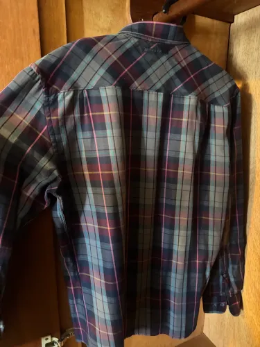 Camisa xadrez Ellus.