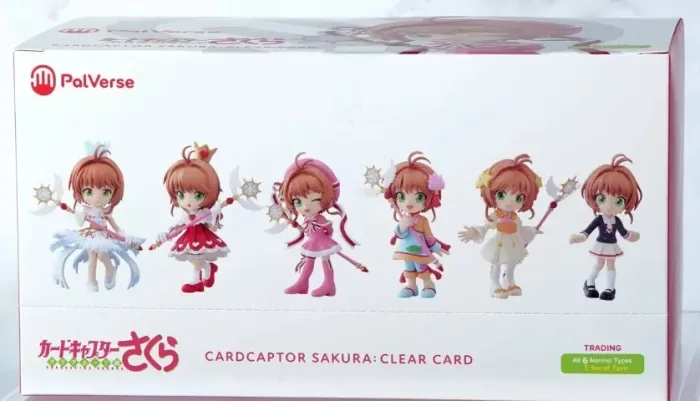 Figura de ação PalVerse Cardcaptor Sakura: Cartas Transparentes (set de 6)