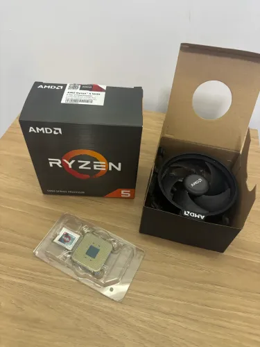 PROCESSADOR AMD RYZEN 5 5600, com cooler box