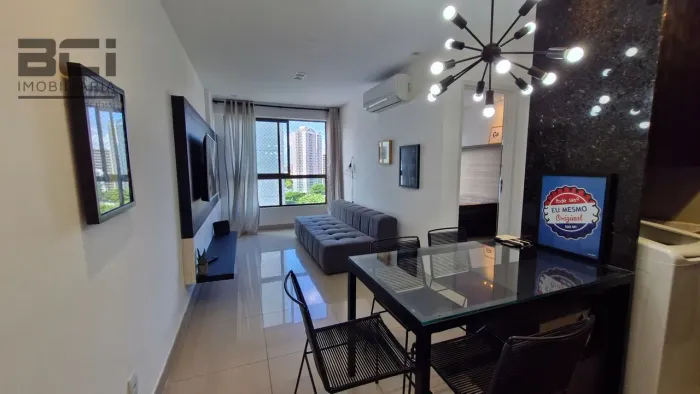 Apartamento para locação na jaqueira I 33m², sala,1 quarto,1 vaga, mobiliado