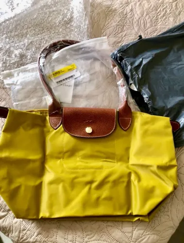 Bolsa Longchamp Mostarda (M)