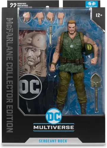 Mcfarlane Toys - sergeant rock collector edition 