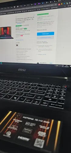 Notebook Gamer MSI I9 RTX 5070