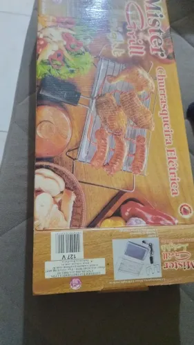 Churrasqueira elétrica 110volts/ Leia todo anuncio