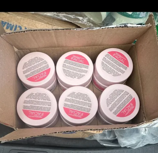 Creme Facial Mosqueta E niacinamida 6 potes