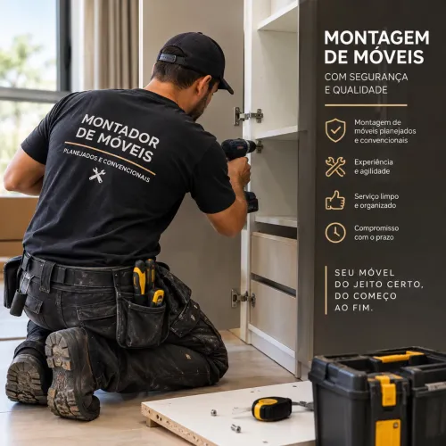 ? MONTADOR DE MÓVEIS - SERVIÇO PROFISSIONAL