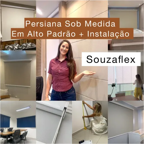 Cortinas com garantia Souzaflex!!!
