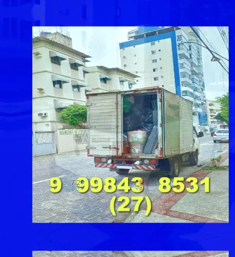 Mudança? precisa? Temos frete rápido e seguro! Contato: 27?9?9843?8531