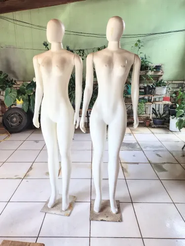 Vendo esse dois manequim,75,00 cada(com pequeno defeito no braço de um manequim!