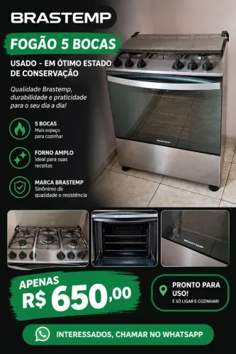 Fogão Brastemp