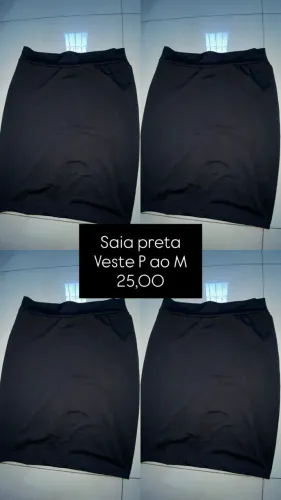 Saias pretas