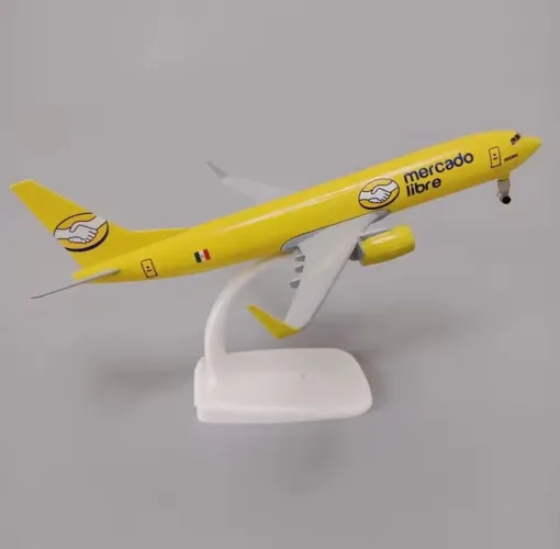 Avião Miniatura Avião B737 Mercado Live - (20cm) - México - NOVO!!
