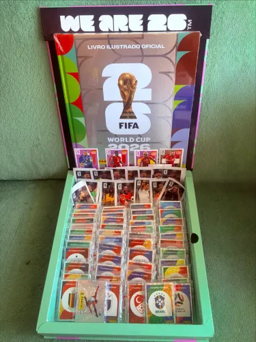 Álbum Panini Copa do mundo 2026 completo!