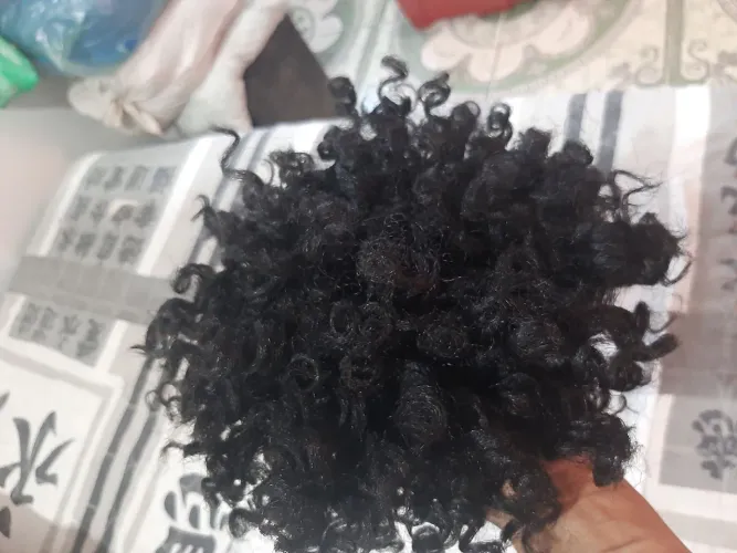 Lindo coque afro puff  volumoso