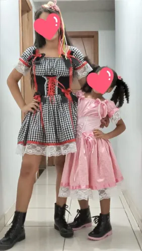 Vestidos para festa junina julina quadrilha