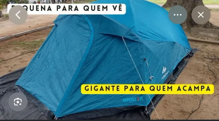 Barraca de camping arpenaz 3xl