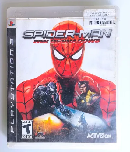Spider Man web of shadows PS3