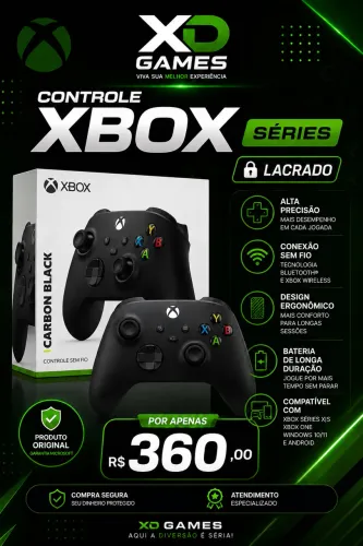 Controle Xbox séries Xbox One