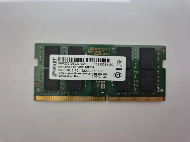 Memória Ram Smart 16 GB DDR4 3200 MHz Notebook