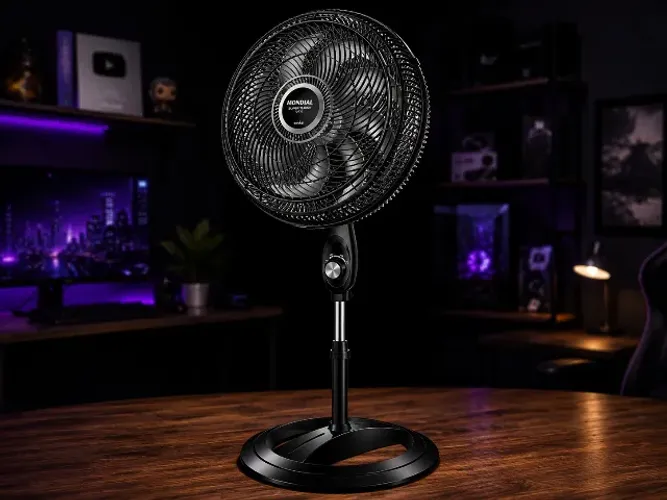 Ventilador Coluna Mondial Turbo 8 Pás 40cm - Mais Vento + Menos Calor