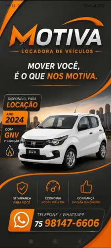 Aluguel de carro, aluguel de automóvel, aluguel de veículo, alugo para aplicativo Uber 99