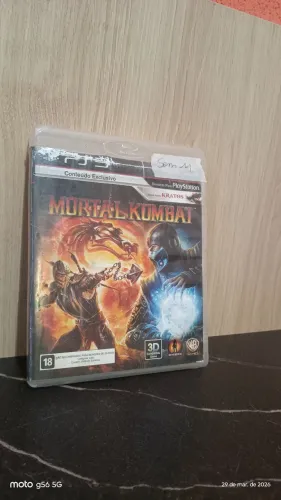 Kit jogos ou Invidual Mortal Kombat edição God Of War + Uncharted 2 - PS3 Originais