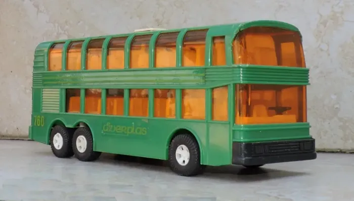 Miniatura de ônibus diverplas - anos 90