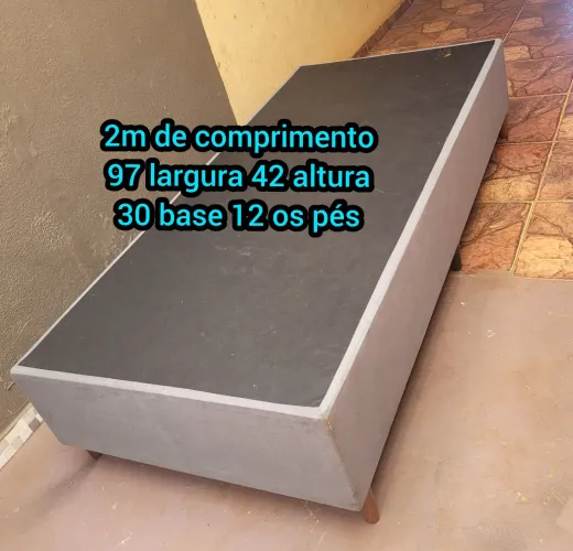 Base box de solteiro