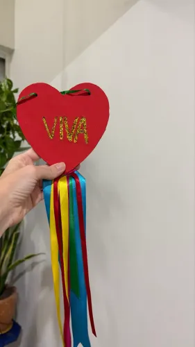 Decoração Coração São João