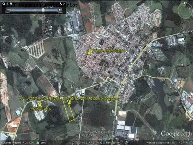 Ampla área industrial de 57.755,55 m² à venda em Sorocaba-SP, no bairro Éden