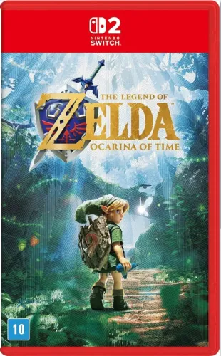 Zelda Ocarina of Time Capa foil