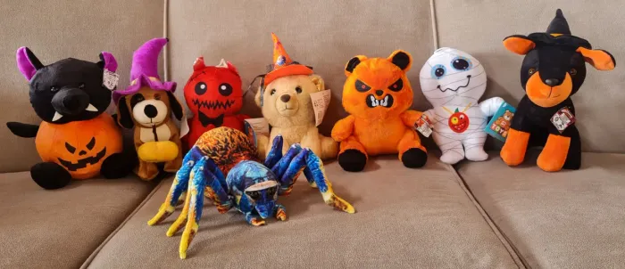 Pelúcias novas de halloween
