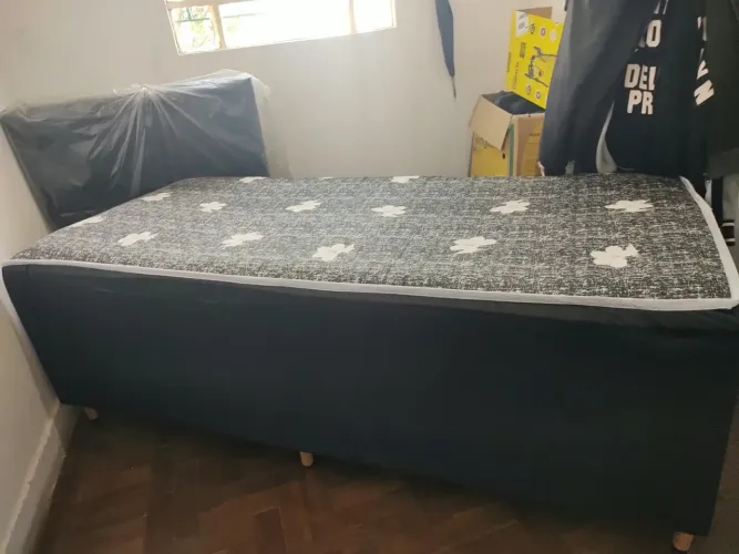 Cama box solteiro 