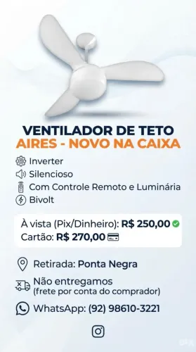 Ventilador de Teto