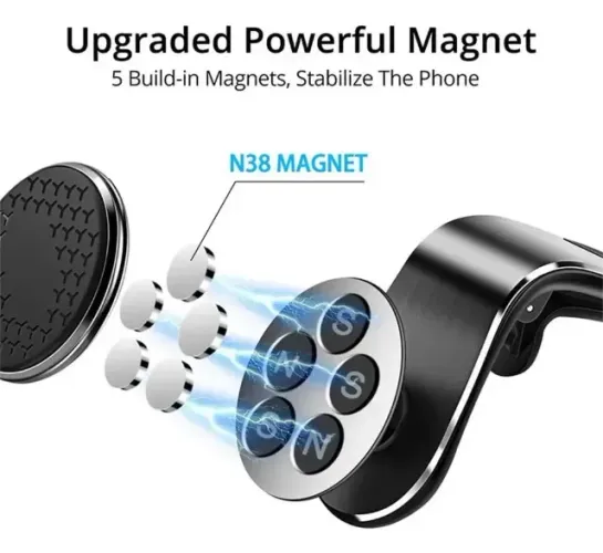 Suporte Magnético/ Ímã para Celular Saída de Ar para Carro