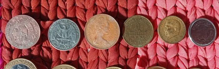 Moedas internacionais/nacionais antigas