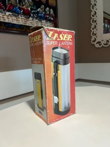 Lanterna LASER Super Lantern Antiga - Original com Caixa