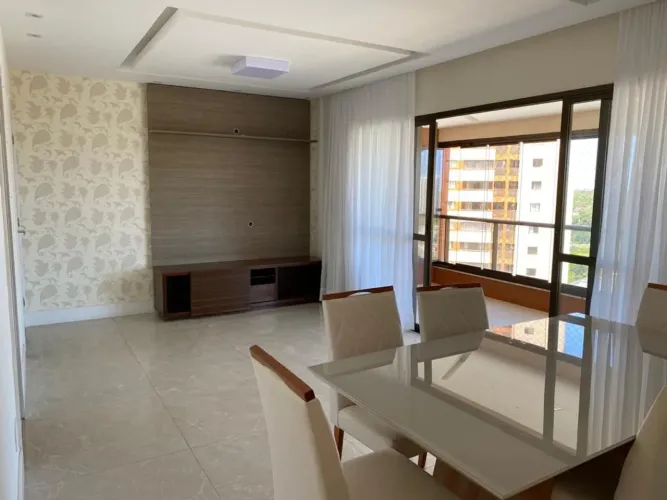 Brisas Residencial Clube 106m², nascente, climatizado, andar alto, 3/4, suíte, reformado, 