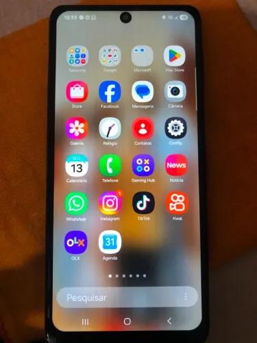 Celular Samsung M53 gb de memória