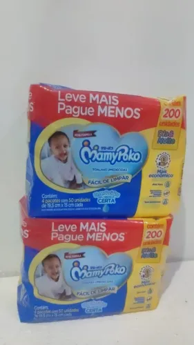 Toalha MamyPoko 200un