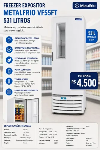 Vende-se freezer