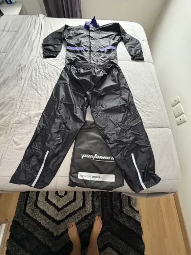 Conjunto Capa de Chuva moto Pantaneiro Feminina XG